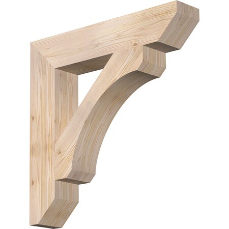 Ekena Millwork Legacy Slat Smooth Bracket, Douglas Fir, 5 1/2"W x 30"D x 30"H BKT06X30X30LEC06SDF